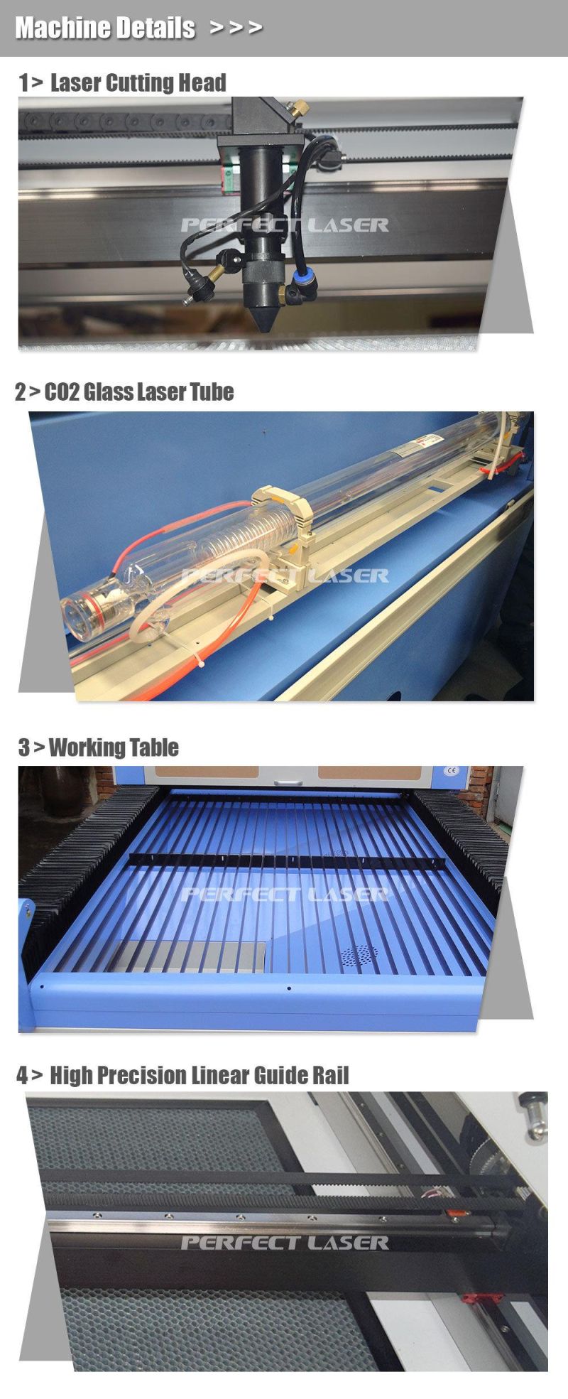 CO2 Laser Cutting Engraving Machine for Wood/Plastic/Acrylic/Textile