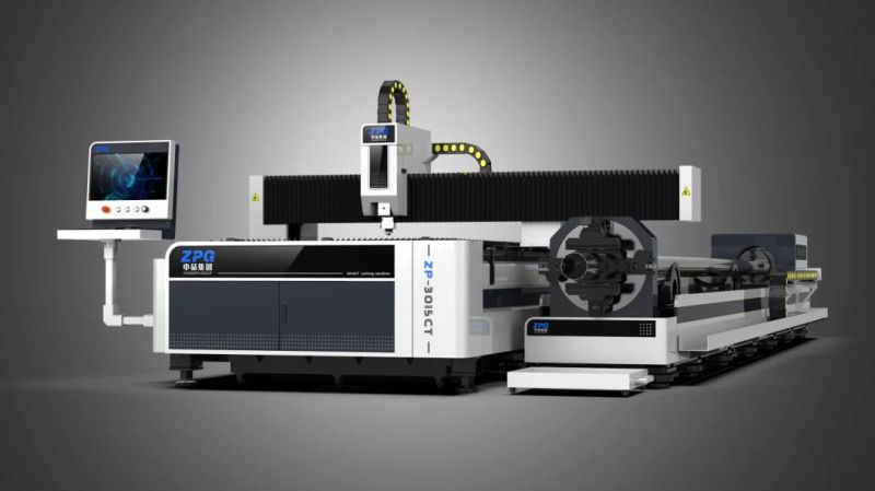 Sheet Metal Plate and Pipe CNC Fiber Laser Cutting Machine for Stainless Steel Tube