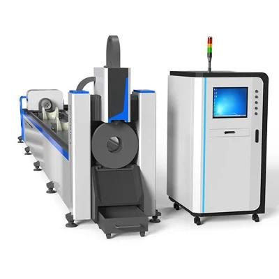 Metal High Quality Stainless Steel Tube CNC Fiber Laser Tube Cutting Machine for Fire Control Industry