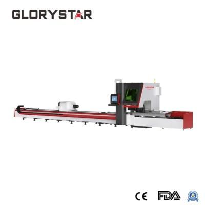 High-Speed Tube Laser Cutting Machine for Carbon Stainless Steel Sheet