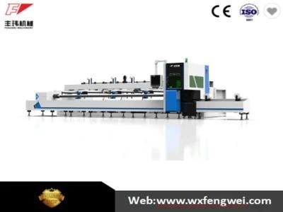 1500W Tube Fibre Laser Cutting Machine with a Maximum Load of 900kg/2000ibs