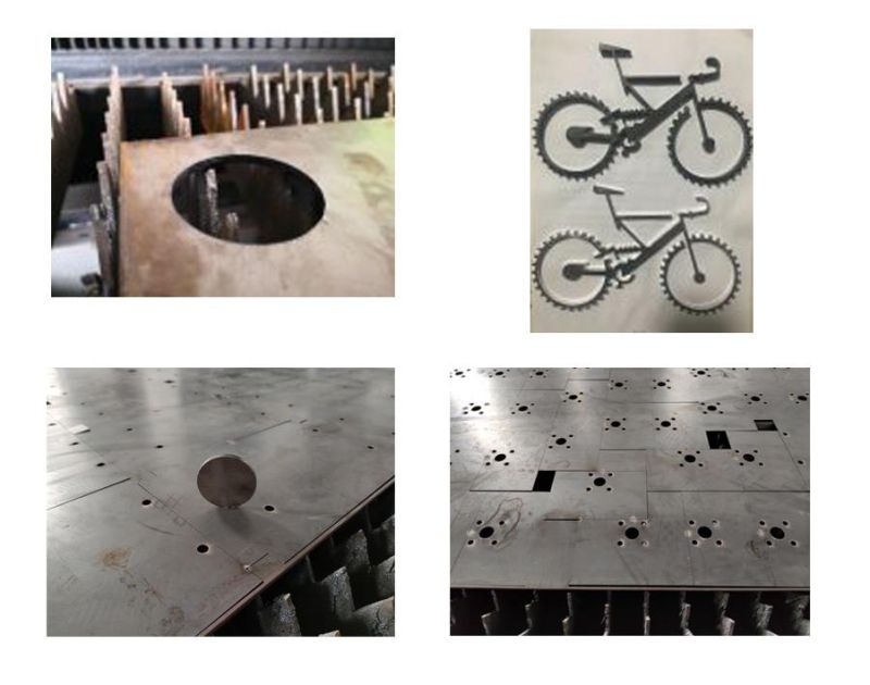 Welding Structure Laser Cutting Machine for Carbon Steel/Stainless Steel/Brass/Aluminum/Copper Single Table 3000X1500 3000W
