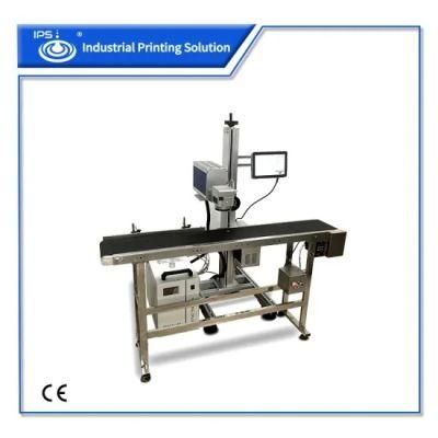3W Fly Online High Speed UV Laser Marking Machine for Bottle Cap, Mask with CE Certification