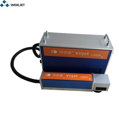30W Industrial Automatic Fiber Laser Marking/Engraving Machine for PVC Pipe/Metallic/Watches/Camera