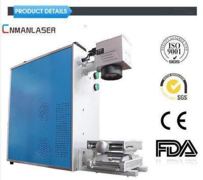 30W Portable Mini Optical Fiber Laser Marking Machine Price for Sale