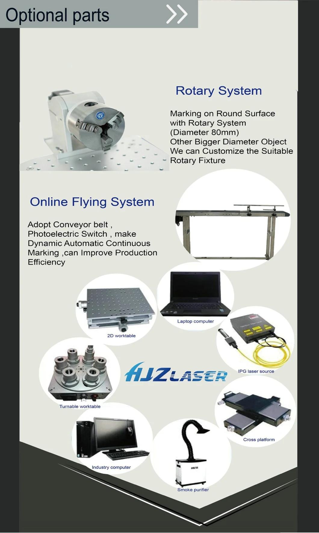 Mini Portable 30W CO2 Laser Marking Machine for Wood 60W CO2 Laser Engraving Machine for Acrylic Plastic Leather