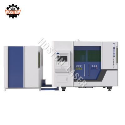 High Power 4 Axis 1500W 4kw CNC Fiber Steel Laser Cutters Cutting Machine Price
