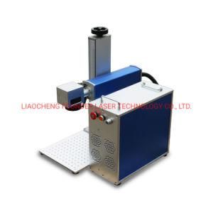 30W Raycus Fiber Laser Marking Machine Laser Engraver Laser Marker 80mm Rotary