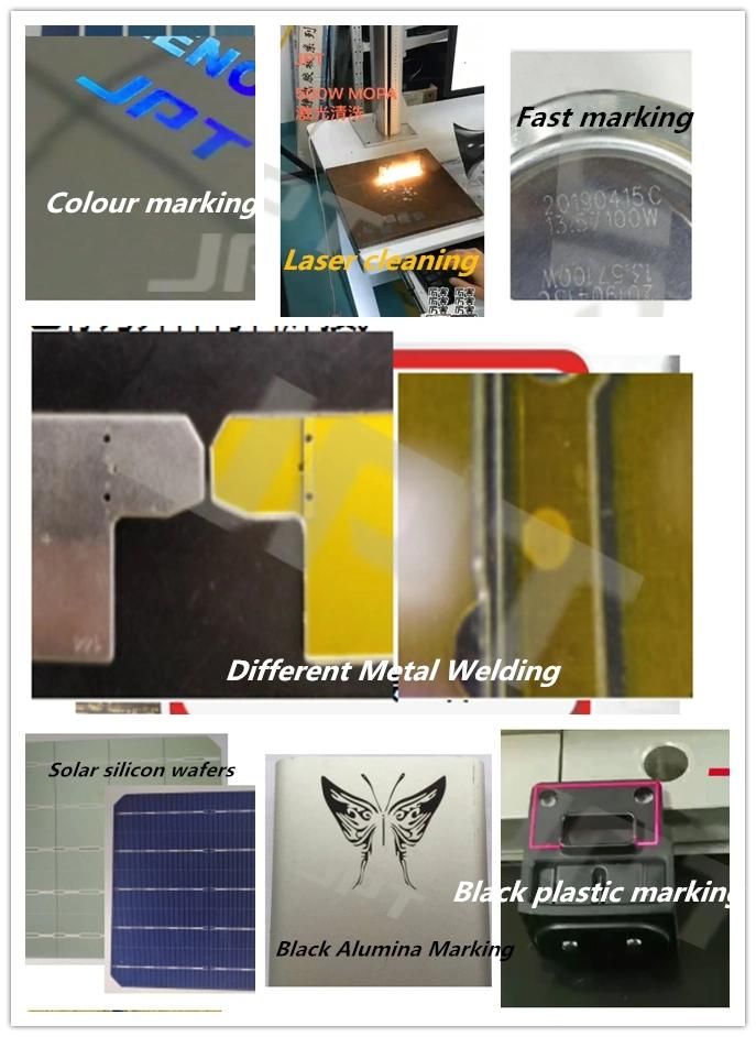 Full Closed Cover Laser Marking Machine 50W Raycus Source