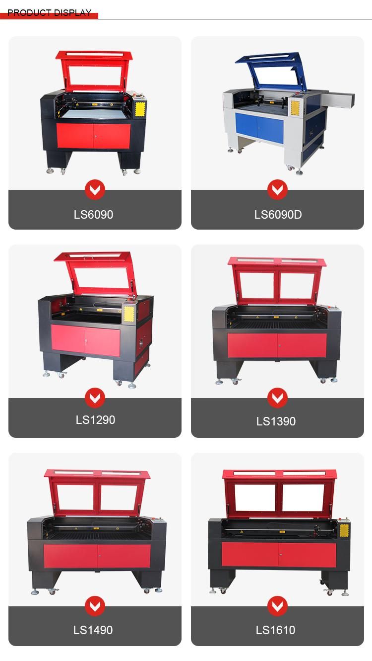 Precision CNC Laser Cutter Engraving Key Machines 6090 Cabinet