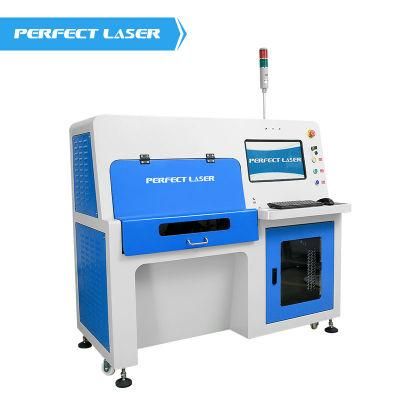 PE-50Wii 50W Solar Cell Polycrystalline Silicon Fiber Laser Scribing Cutting Machine
