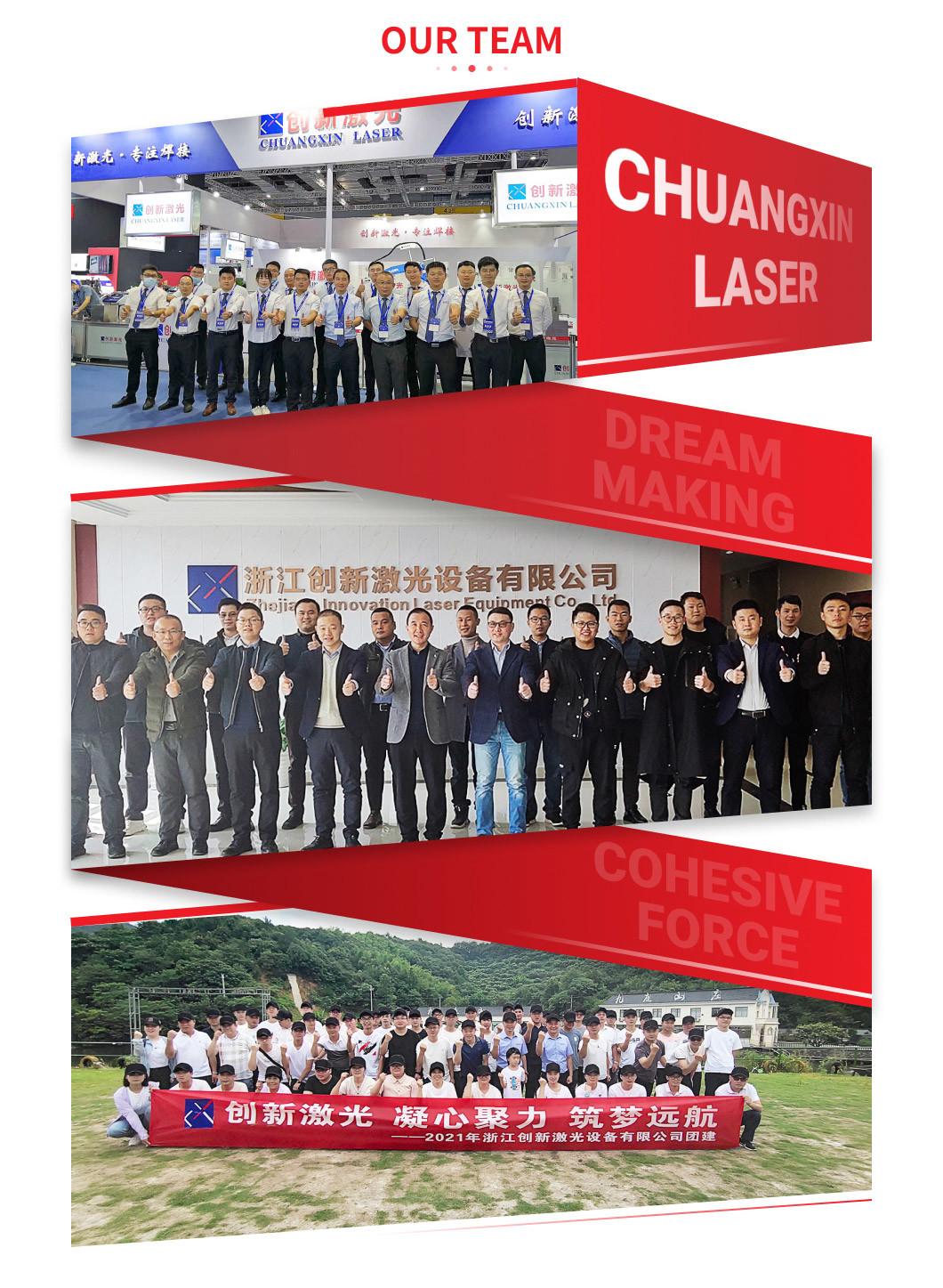 Chuangxin China Logo Printing Fiber Laser Marking Machine Manufacture