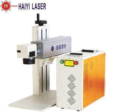 Split Small Portable Laser Engraving Machine 20W 30W 50W Metal Bar Code Optical Fiber Laser Laser Engraving Machine