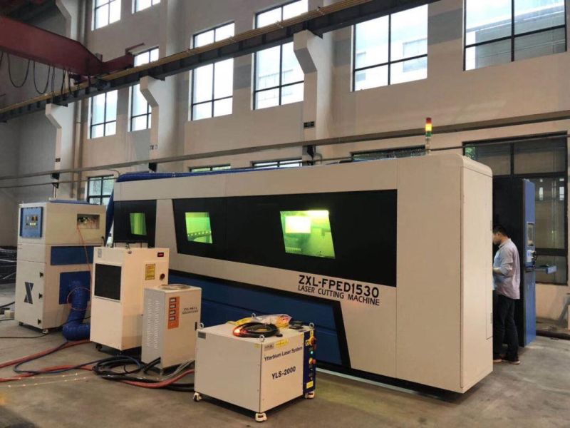 1500W Fiber Pipe/Sheet Laser Cutting Machine with Max Dia 220mm Effective Length 6m