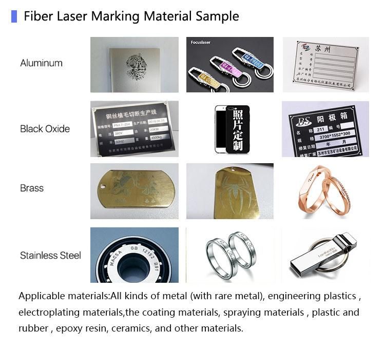 Focuslaser Auto Focus 20W Fiber Laser Marking Machine