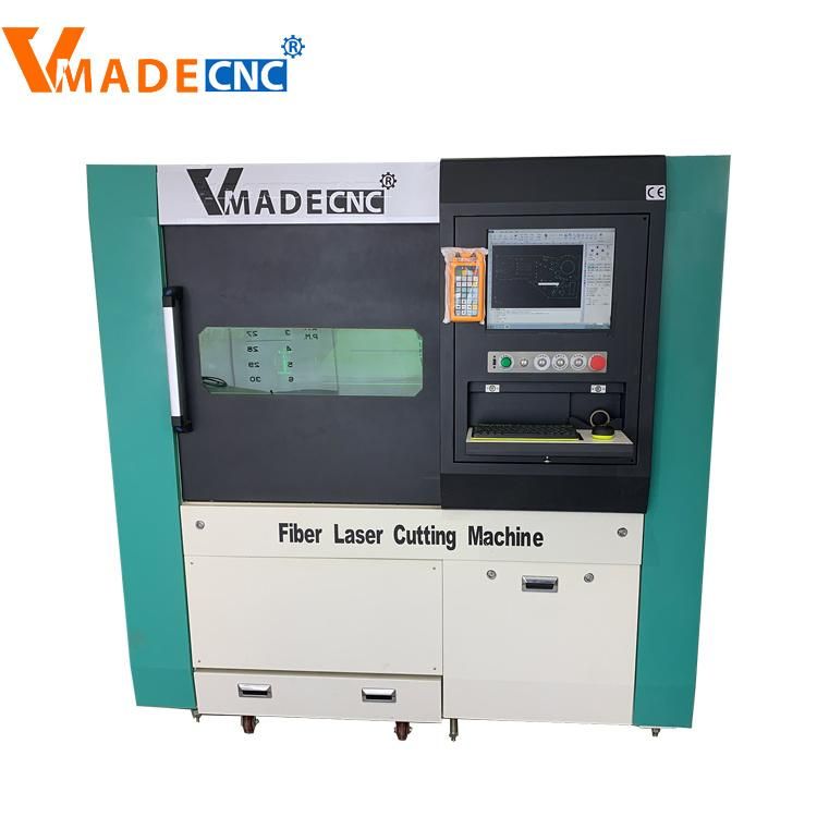 Fiber Laser 2000 Watt 600*600mm Precision Mini Fiber CNC Laser Cutting Machine 6060 for Gold and Silver Cutter