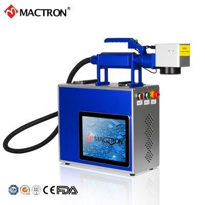 20W Portable Fiber Laser Marking Machine with with Touch Screen