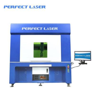 Large Format Enclosed 50W 100W Metal Fiber Laser Marking Machine