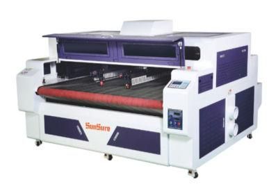 Two-Head Laser Cutting &amp; Engraving Sewing Machine