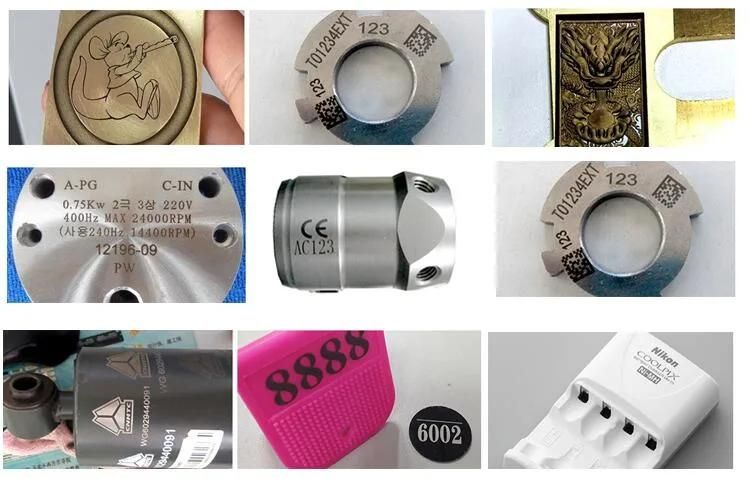 Portable Ear Tag Number Fiber Laser Marking Machine for Sale