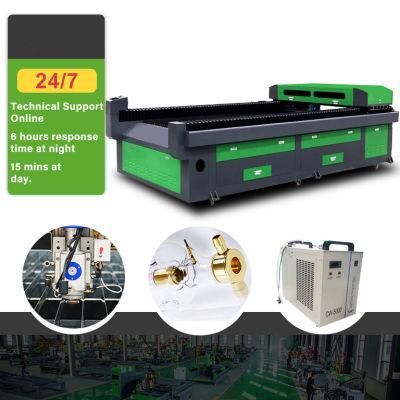 CNC Laser Cutting Machine CO2 100W for Processing Wood Marble Sea Shell Art-Crafts