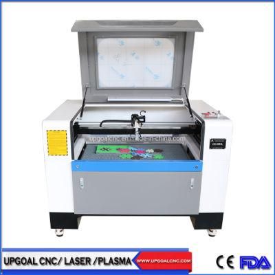 Small 90W Non-Woven Fabric /Nonwovens CO2 Laser Cutting Machine 900*600mm