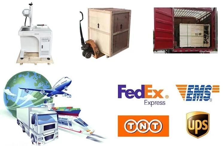 Desktop 20W 30W 50W Laser Marking Machine with Worktable