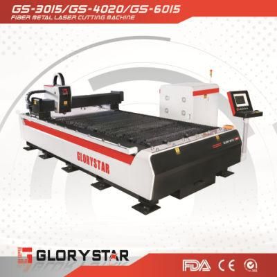 High Precision Fiber Sheet Metal Laser Cutting Machine with SGS