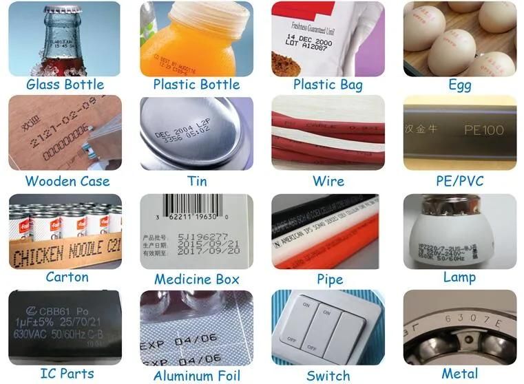CO2 Portable Laser Marking Machine for Bottle Leather PU Wood