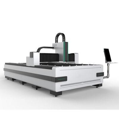 4 Axis Metal Square Tube Round Pipe Fiber Laser Cutter Cutting Machine with Auto Feeding Rotary