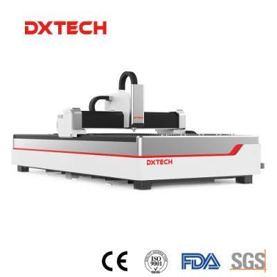 Metal Sheet Fiber Laser Cutting Machine with Raycus Ipg Laser Source Powerful Motor
