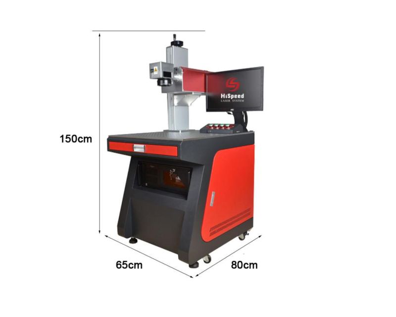 Good Beam Quality UV Laser Marking Machine with Focus Laser Head