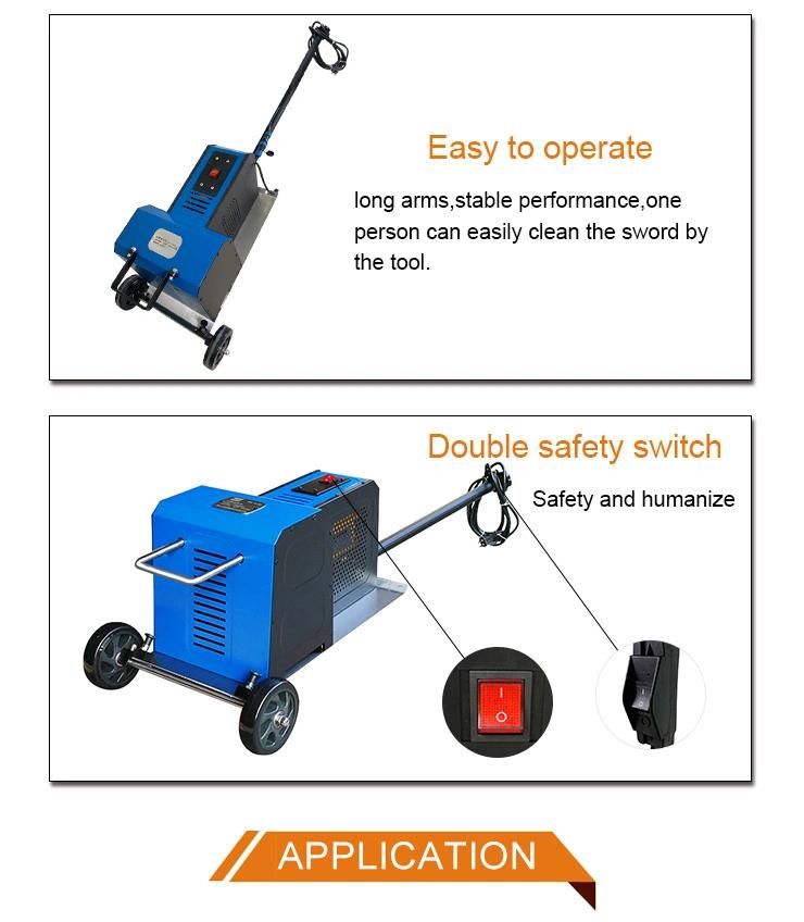 Heat Treated Steel Cutting Tool Manual Portable Slat Slag Cleaner