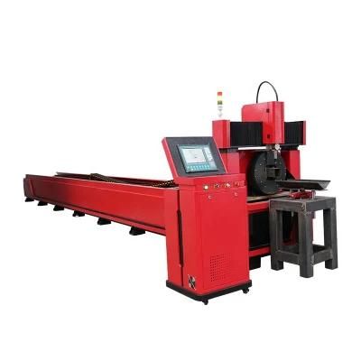 1000W Square Tube Pipe Fiber Laser Cutting and Punching Machine for Stainless Steel and Carbon Steel