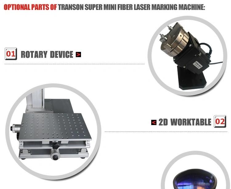 Super Fiber Mini Laser Marking Engraving Machine All in One