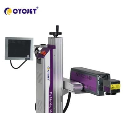 Cycjet LC30f CO2 Fly Laser Marking Machine for Cosmetic Box