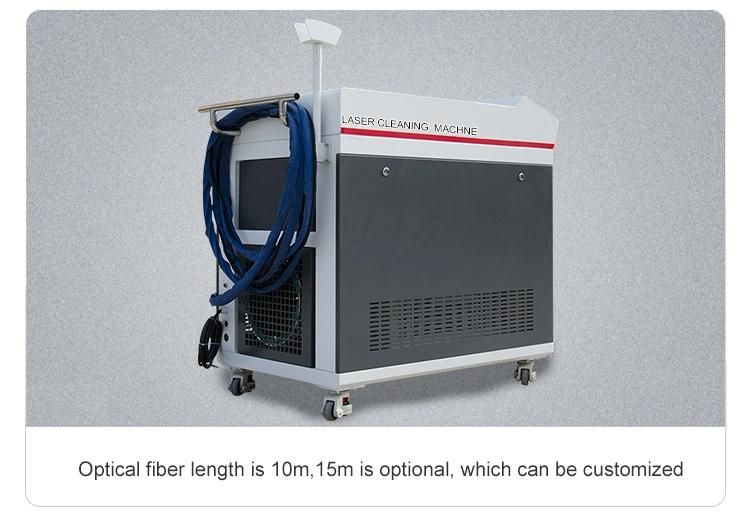 Metal Surface Laser Rust Removal Fiber Laser Cleaning Machine 1000W Price