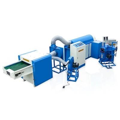 Automatic Latex Pillows Making Blowing Machine Polyester Fibre Pillow Filling Machine