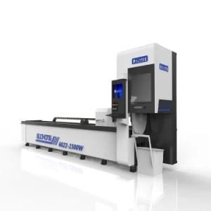 Guohong Metal Stainless Steel Pipe Tube CNC Fiber Laser Cutting Cutter Cut Machine