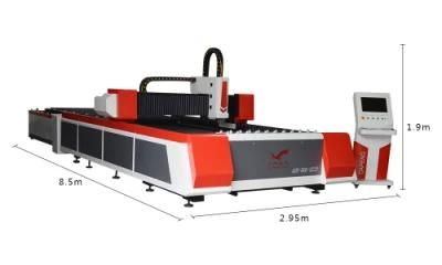 1000W 2kw Fiber Laser Cutting Machine Raycus Ipg Metal Sheet