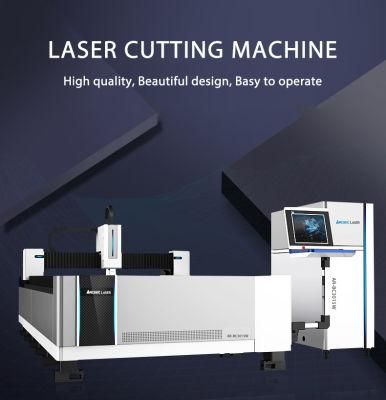 Plate Fiber Laser Cutting Machine with Rotary Device