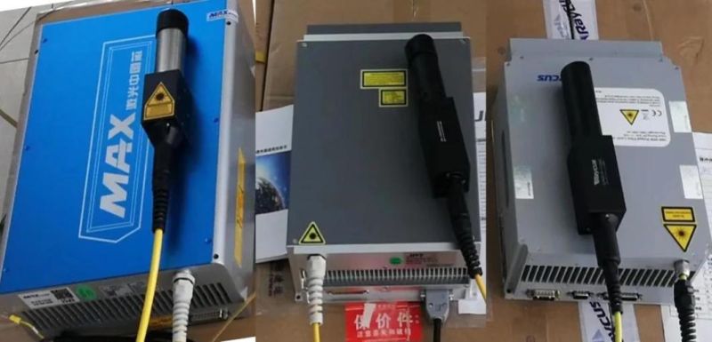 30W 50W 100W Portable Desktop Fiber Laser Marking Machine From China