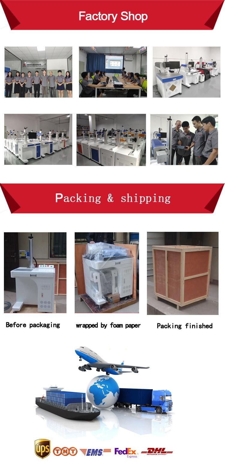 Hispeed 20W/ 30W/50W Fiber Laser Marking Machine/Laser Engraving Machine for Metal