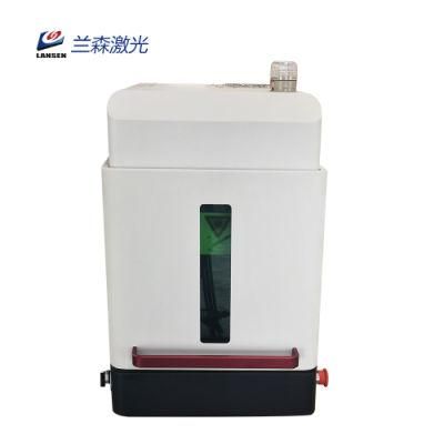 CE Approved Safety Closed Mini Fiber Laser Marking Machine for Logo Text Work