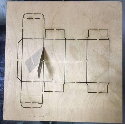 Flat Die Board Small Laser Cutting Machine Price for Making Cigar Case/Box