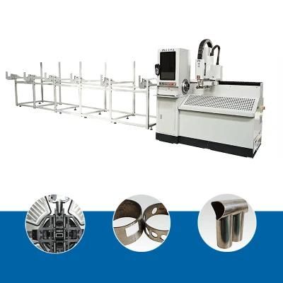 Pipe Tube Laser Cutting Machine with Pneumatic Automatic Feeding Chucks