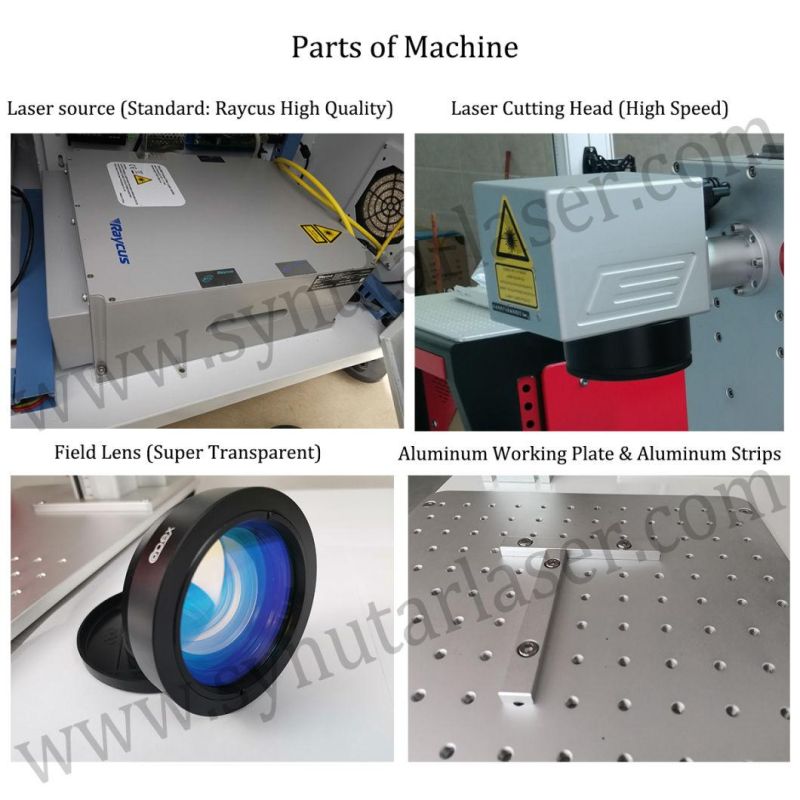 Galvo Head Laser Engraving Machine for Metal and Plastic Marking Barcode Text Brand Logo and Any Design