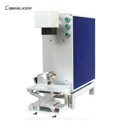 30W 1064nm Metal Portable Laser Marking Machine with Free Sample