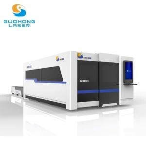 Carbon Steel Stainless Steel Metal Plate Fiber Laser Cutting Machine with Protective Cover