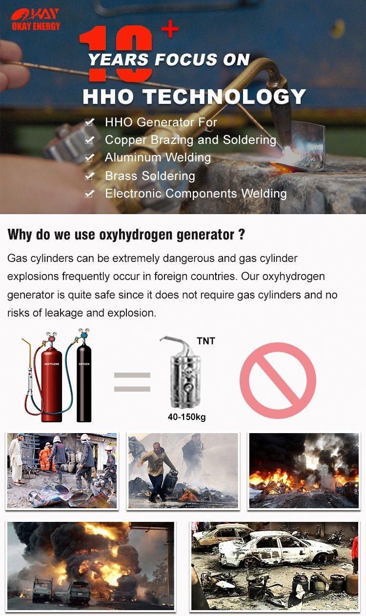 Oxy-Hydrogen Resistor Leading Wires Welding Machine